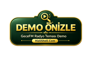 Wordpress GeceFM Radyo Teması 2 Wordpress GeceFM Radyo Tema Önizlemesi
